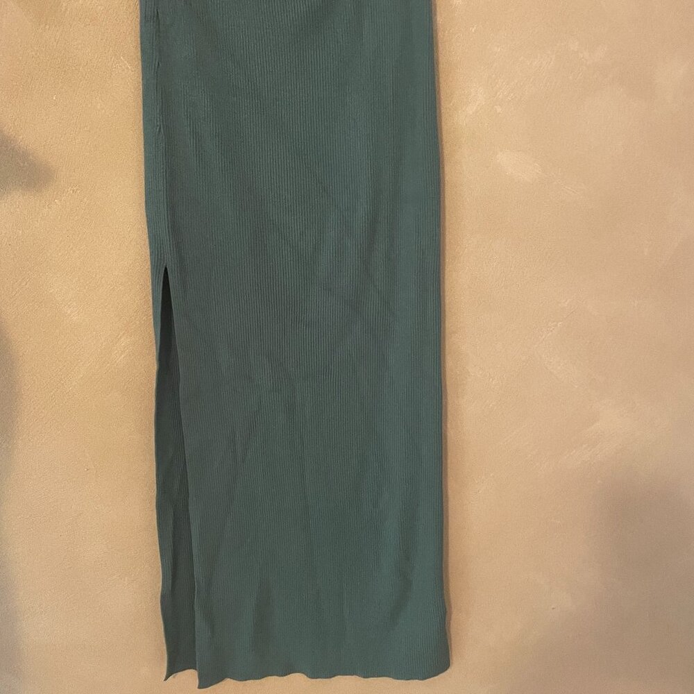 Abercrombie & Fitch Green Maxi Skirt
